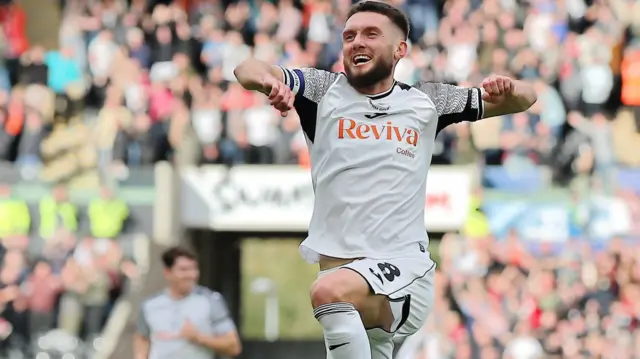 Swansea City skipper Matt Grimes