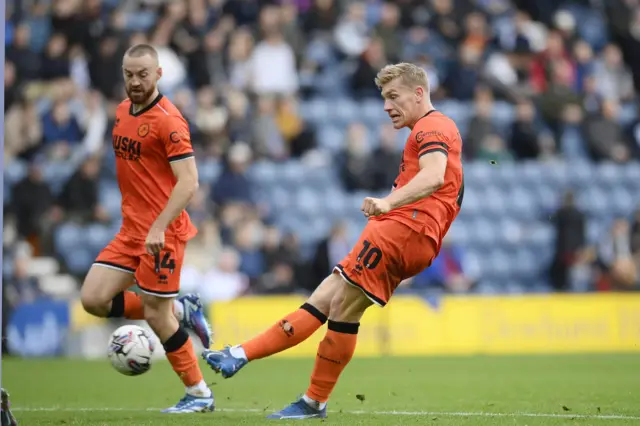 Zian Flemming equalises for Millwall at Preston