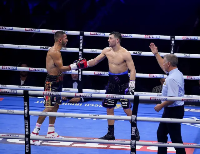 Jorge Linares and Jack Catterall