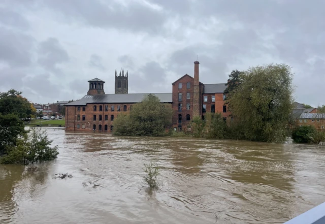 Derby flooding