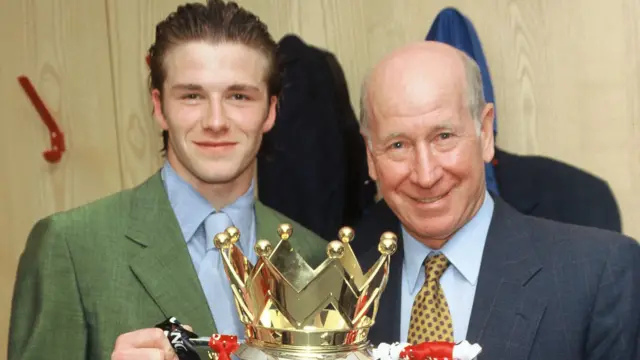 Beckham and Sir Bobby