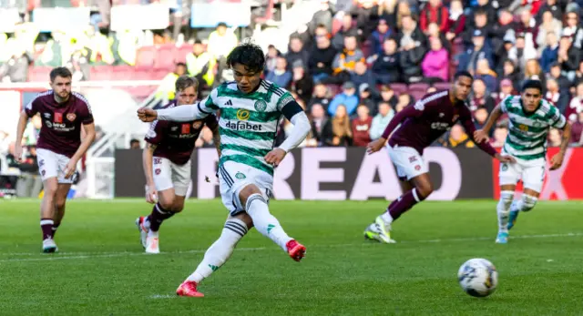 Hearts 0-3 Celtic