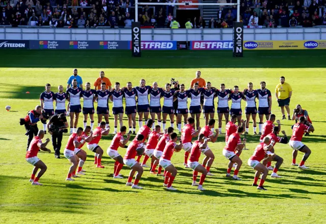 Tonga perform the Sipi Tau