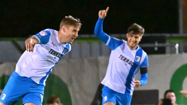 Barrow celebrate