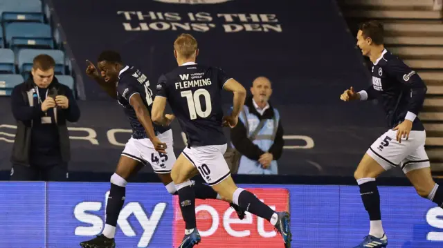 Millwall celebrate