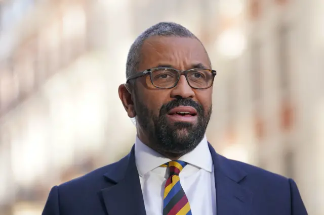 UK Foreign Secretary James Cleverly