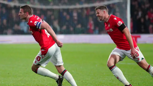 Wrexham celebrate