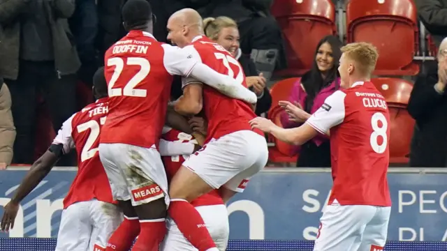 Rotherham celebrate