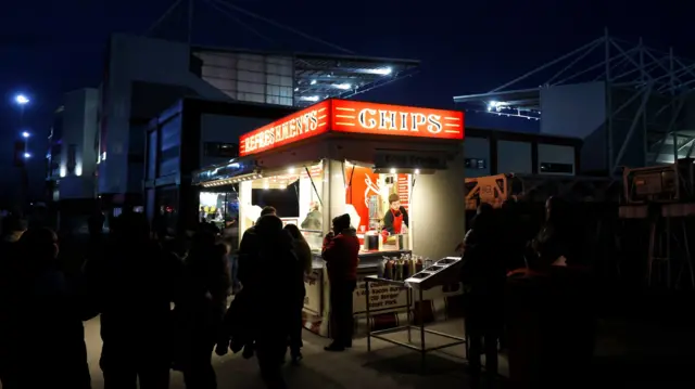 Refreshments kiosk