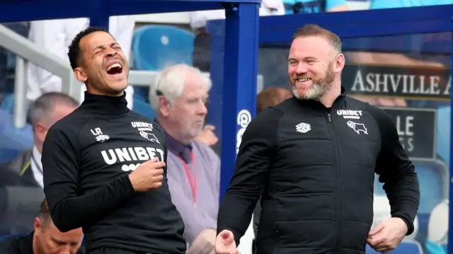 Liam Rosenior (left) and Wayne Rooney