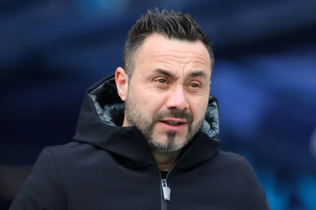 Brighton manager Roberto de Zerbi