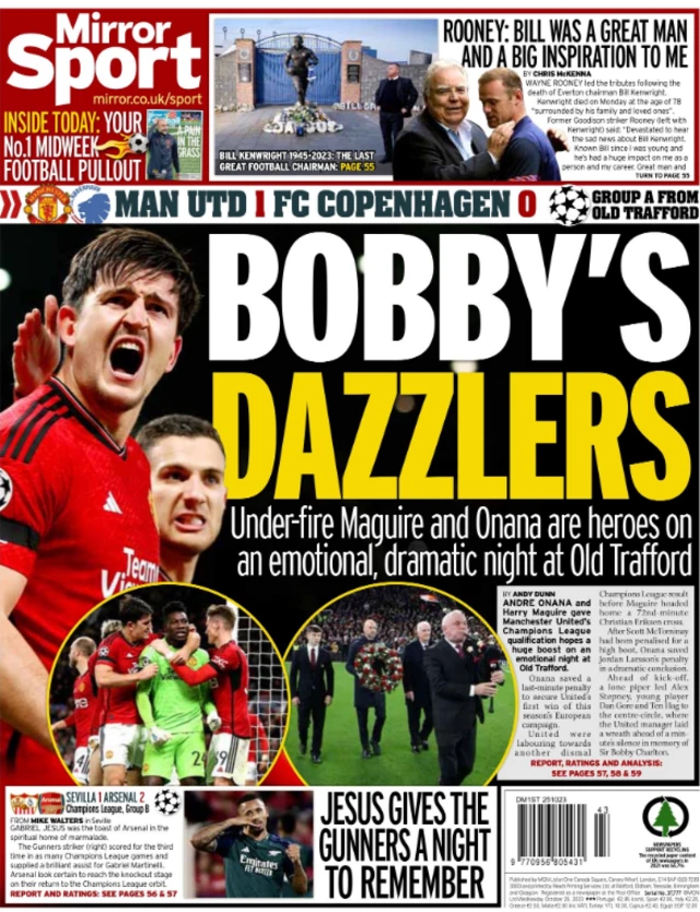 Mirror back page