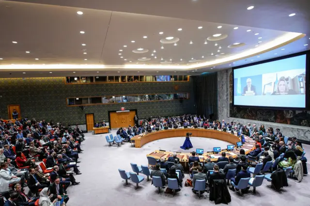 UN Security Council meeting on Israel Gaza war 24 October 2023 in New York