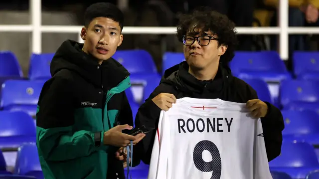 Fans of Wayne Rooney