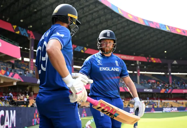 Jonny Bairstow and Dawid Malan