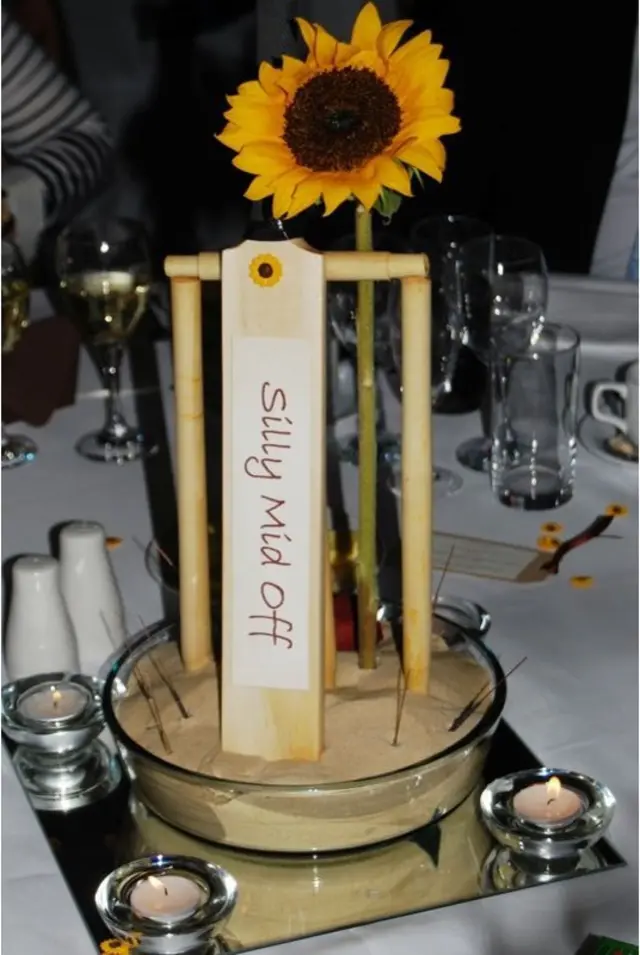 Wedding table settings