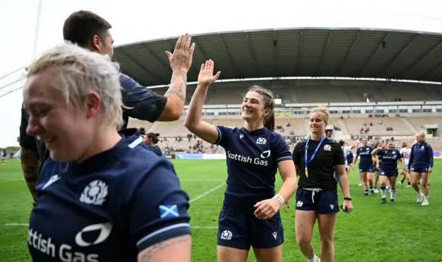 Scotland celebrate