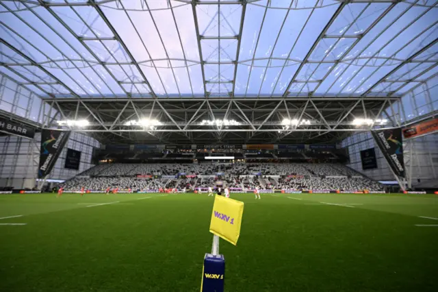 The Forsyth Barr Stadium in Dunedin, New Zealand