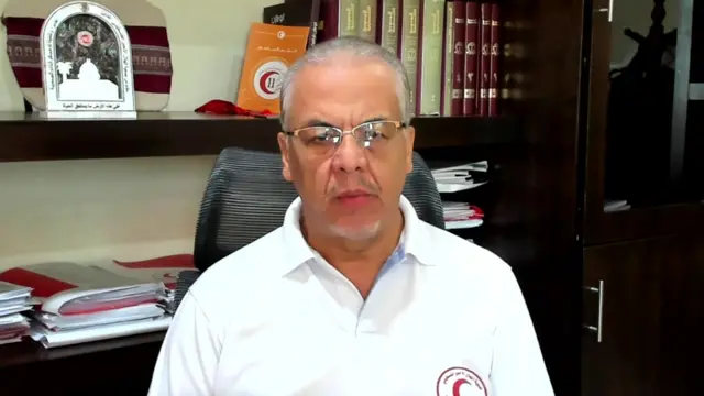 Marwan Jilani, Director General of the Palestinian Red Crescen