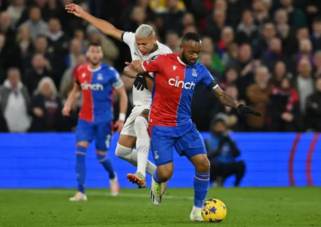 Jordan Ayew and Richarlison