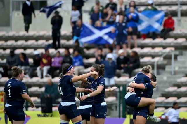 Scotland celebrate