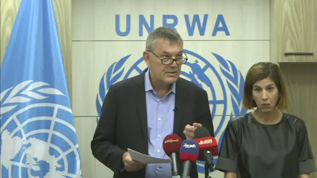 Philippe Lazzarini, the commissioner general of UNRWA