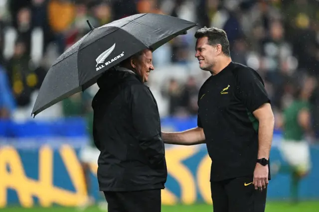 Ian Foster and Rassie Erasmus