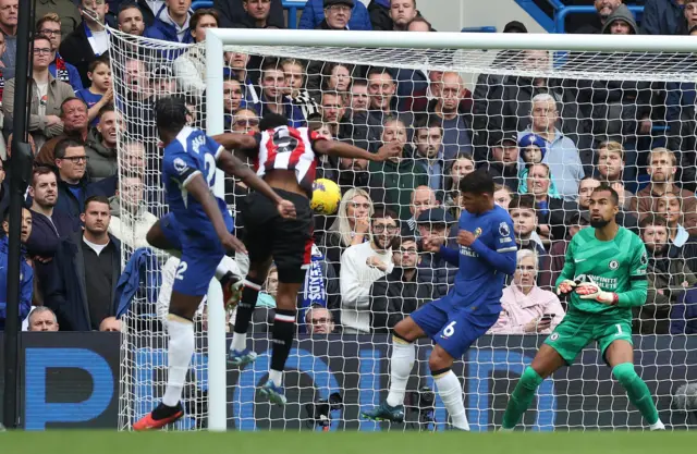 Ethan Pinnock scores first goal for Brentford