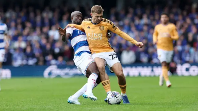 QPR v Leicester match action