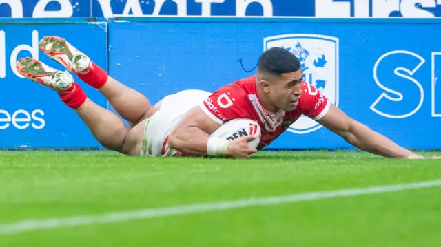 Tolutau Koula scores for Tonga