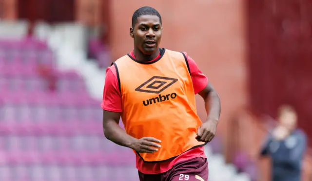 Hearts defender Odeluga Offiah