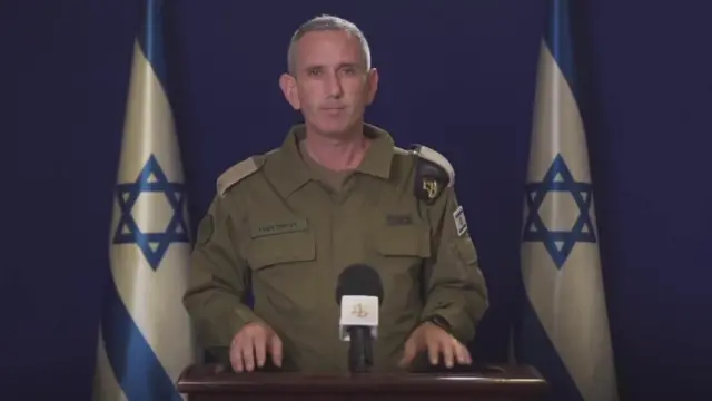 IDF spokesman Daniel Hagari