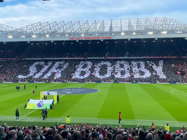 Sir Bobby tribute