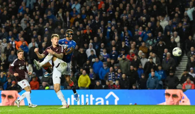 FT: Rangers 2-1 Hearts