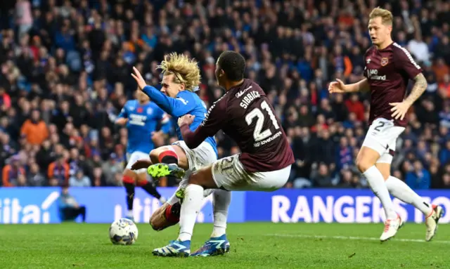 Rangers 0-1 Hearts