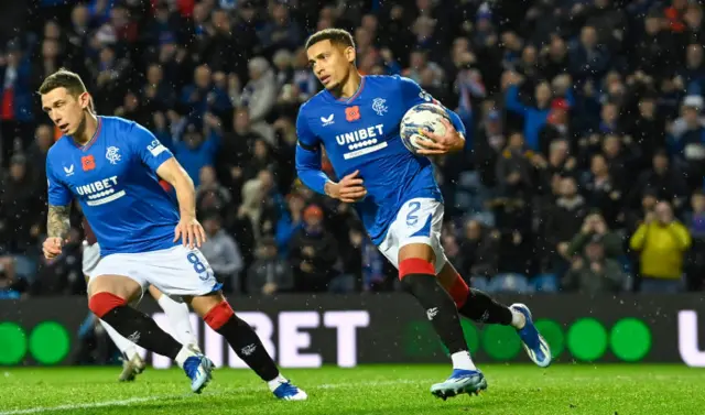 FT: Rangers 2-1 Hearts