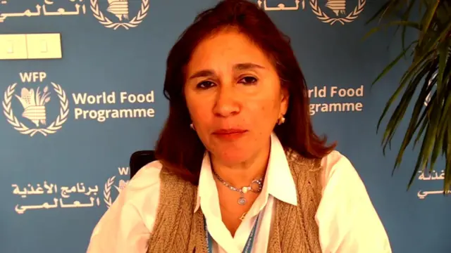 Abeer Etefa, senior spokesperson for the World Food Programme