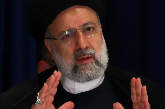 Iranian President Ebrahim Raisi