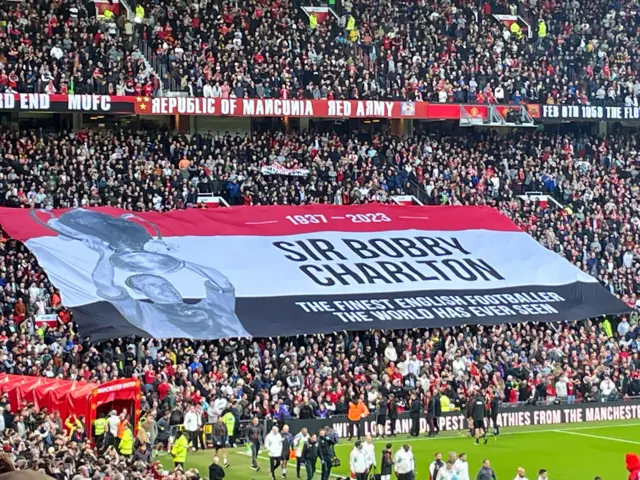 Sir Bobby Charlton flag