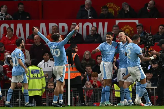 Man City celebrate