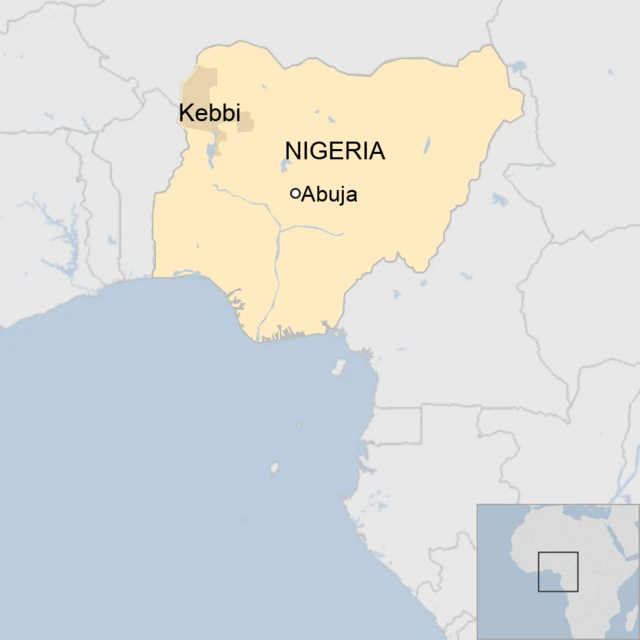 Map of Nigeria