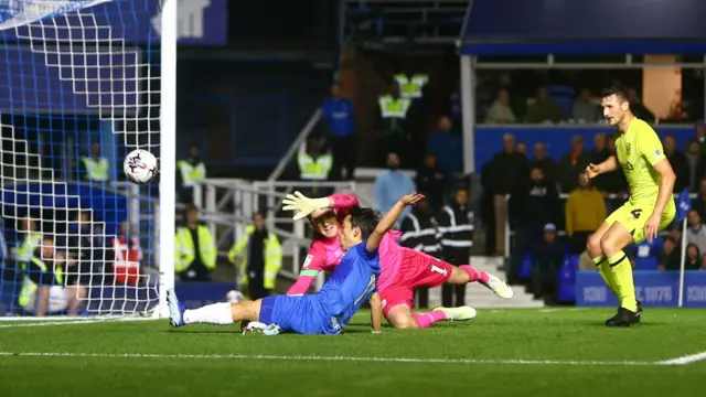 Koji Miyoshi scores for Birmingham