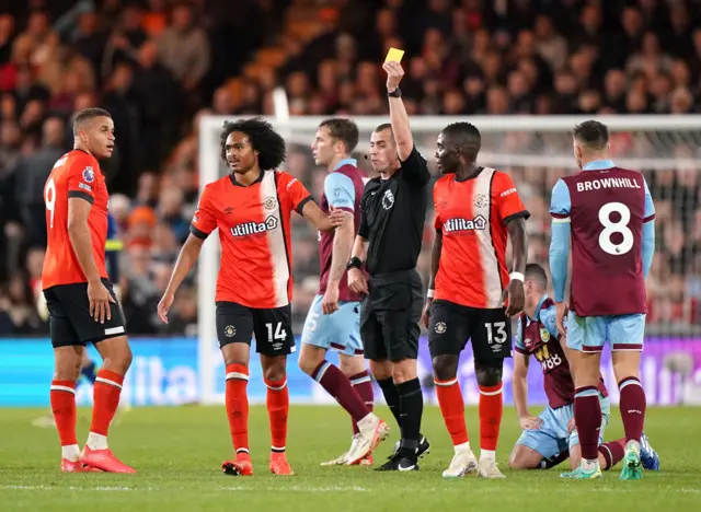 Tahith Chong is booked