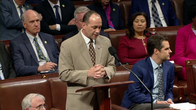 Rep Bob Good speaking in the chamber