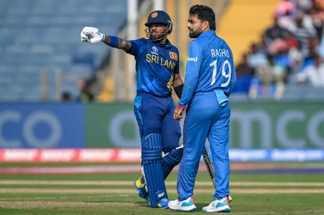 Kusal Mendis and Rashid Khan talk