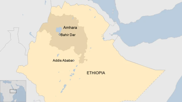 Map of Ethiopia