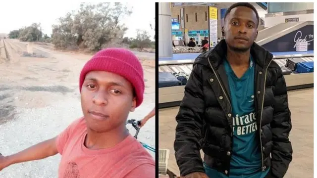 Clemence Felix Mtenga and Joshua Loitu Mollel , two Tanzanian students taken hostage by Hamas