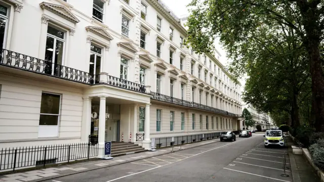 Dorland House, where the UK Covid-19 Inquiry is being held in London.