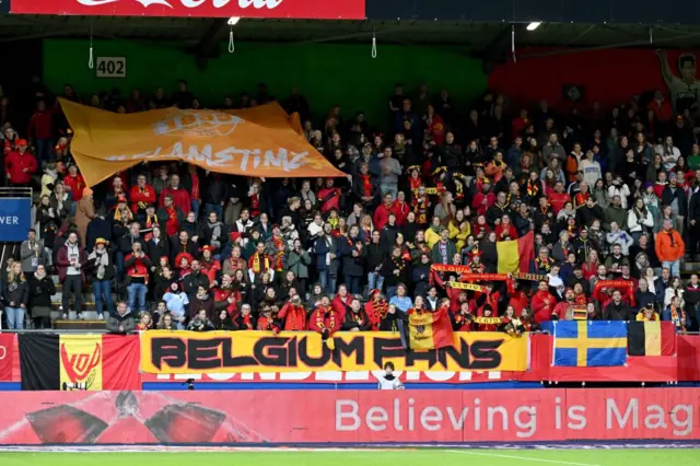 Belgium fans