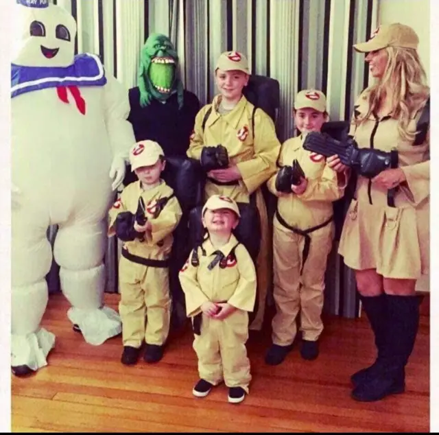 Bradley Family as ghostbusters